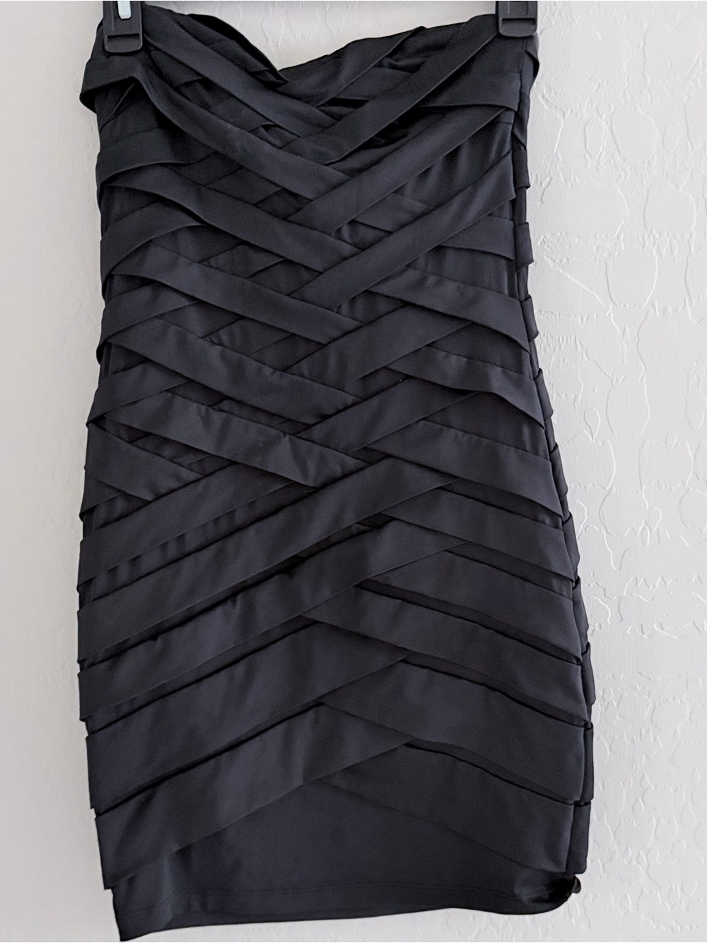 Nikibiki Black Strapless Bandage Mini Dress